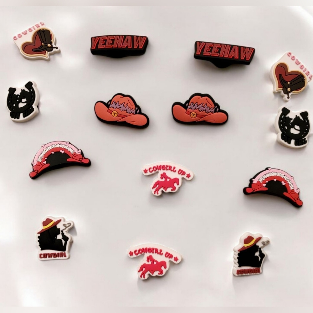 Cowgirl Croc Charms Set 🤠 Western Shoe Charms | Country Girl Accessories